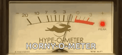 Rabbit Meter Hype-O-Meter Horny-O-Meter GIF