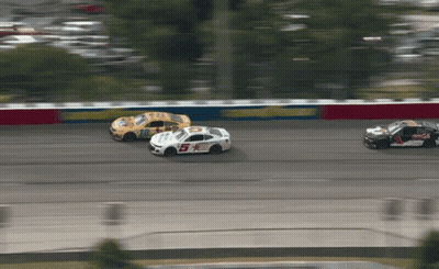 Race Car Driver In Hendrick Car.com Uniform GIF