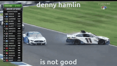 Race Car Number 11 On Track GIF