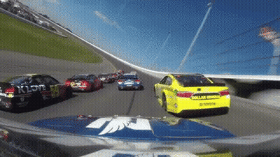 Race Car Number 19 GIF