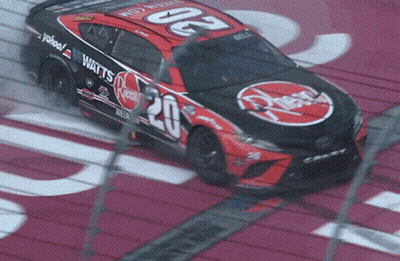 Race Car Number 20 GIF
