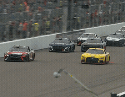 Race Car Number 22 GIF