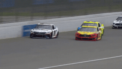 Race Car Number 22 On Front GIF