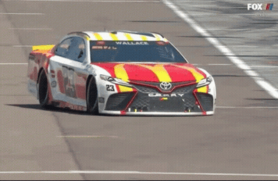 Race Car Number 23 GIF
