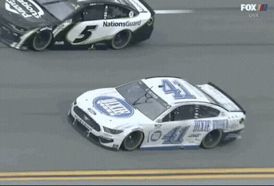 Race Car Number 41 GIF