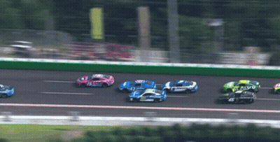 Race Car Number 46 GIF