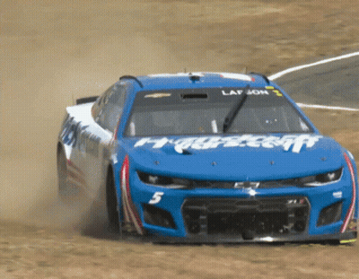 Race Car Number 5 GIF