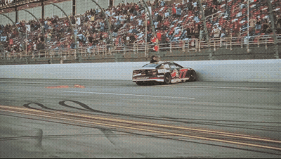 Race Car Number 77 GIF