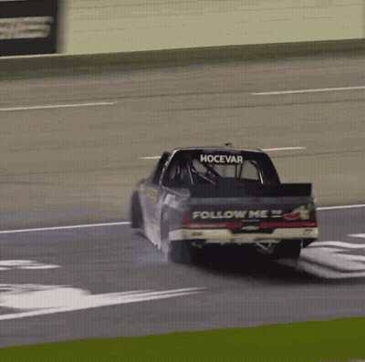 Race Car Number 77 GIF