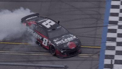 Race Car Number 8 GIF