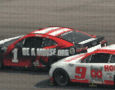 Race Car Number 9 GIF
