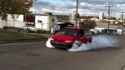 Race Car Smoke GIF