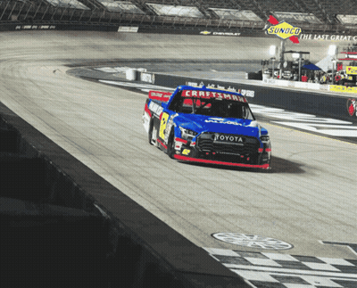 Race Car With Craftsman On Front GIF