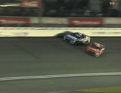 Race Car With Number 14 GIF
