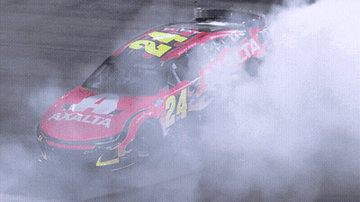 Race Car With Number 24 GIF