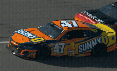 Race Car With Number 47 GIF