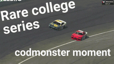 Race Car With Number 88 GIF