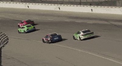 Race Car With Toyota GIF