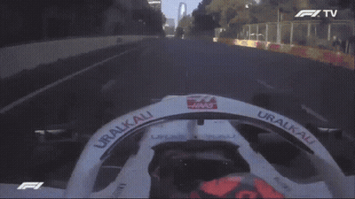 Race Car With Uralkali GIF