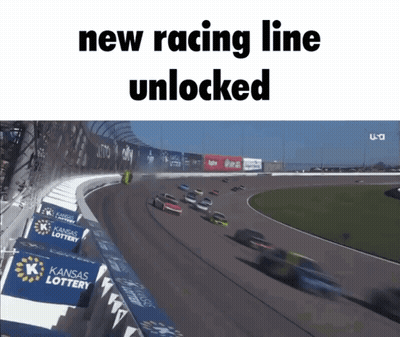 Race Track New Racing Line Unlocked GIF