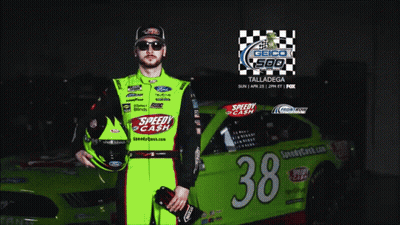 Race Track Sign Saying This Is Talladega GIF