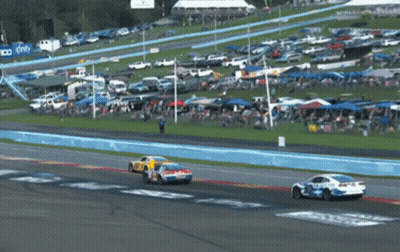 Race Track With DtnTy Sign GIF