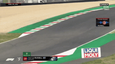 Race Track With Liqui Moly Advertisement