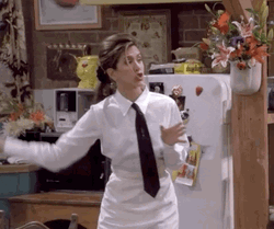 Rachel Green Smoking GIF