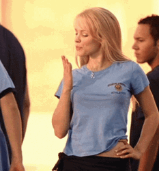 Rachel McAdams Flying Kiss GIF