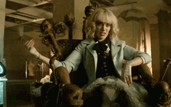 Rachel Skarsten Playing Butterfly Knife GIF