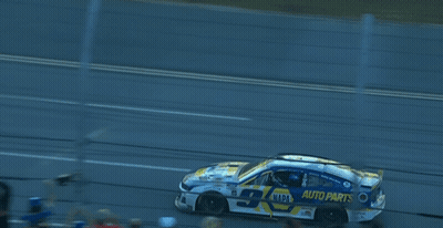 Racing Car Number 9 GIF