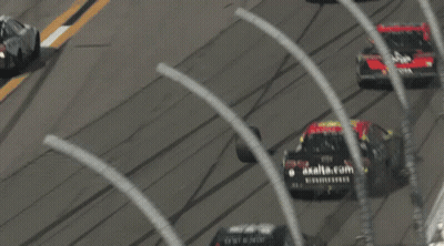 Racing Car With Total GIF
