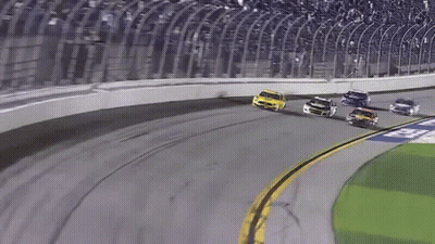 Racing Cars On Track GIF
