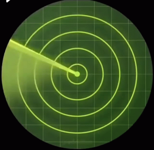 Radar Screen With Target GIF