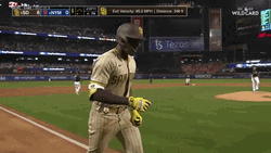 Radiant Jurickson Profar Greeting Crowd GIF
