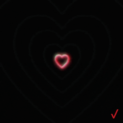 Radiant Light Heart Tunnel GIF