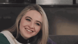 Radiant Sabrina Carpenter Smile GIF