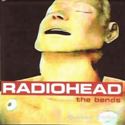 Radiohead Album Cover With Man's Face