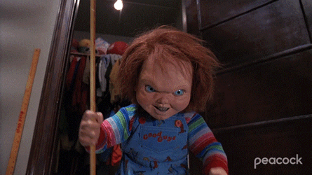 Rag Doll Child's Play Chucky GIF