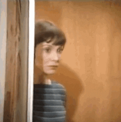 Rag Doll Creepy Rocking Chair  GIF