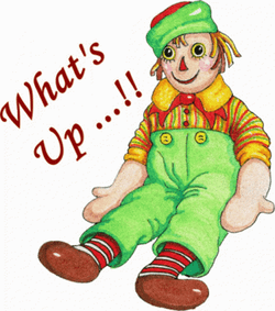 Rag Doll Raggedy Andy Whats Up GIF