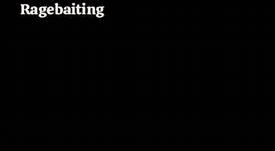 Rage Baiting Level Today Chart GIF