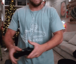 Rage Quit Gamer Mizkif Throwing Console GIF