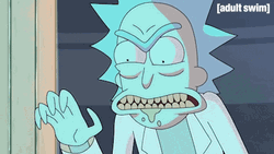 Rage Rick Sanchez Typing