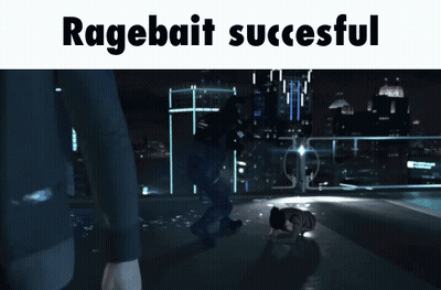 Ragebait Successful Advertisement Man And Dog GIF