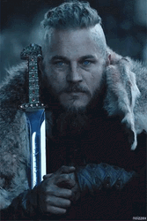 Ragnar Lothbrok Stare GIF