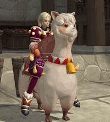 Ragnarok Llama Animated GIF
