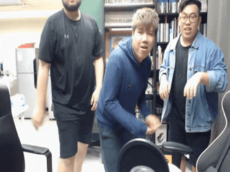 Raiden Punching Armstrong GIF