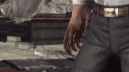 Raiden Punching Armstrong Helping Hands GIF