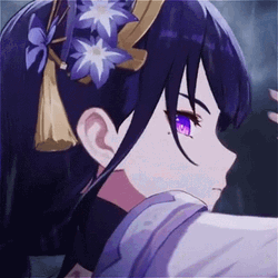 Raiden Shogun Baal Lost In Trance GIF